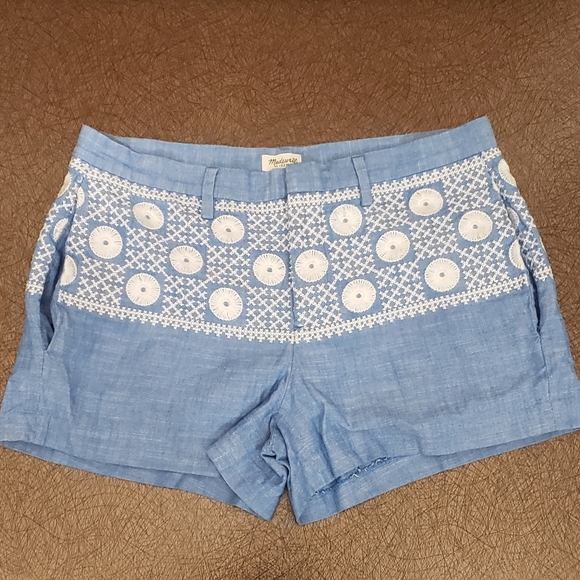 Madewell Sz 0 Cotton Shorts - Picture 9 of 10
